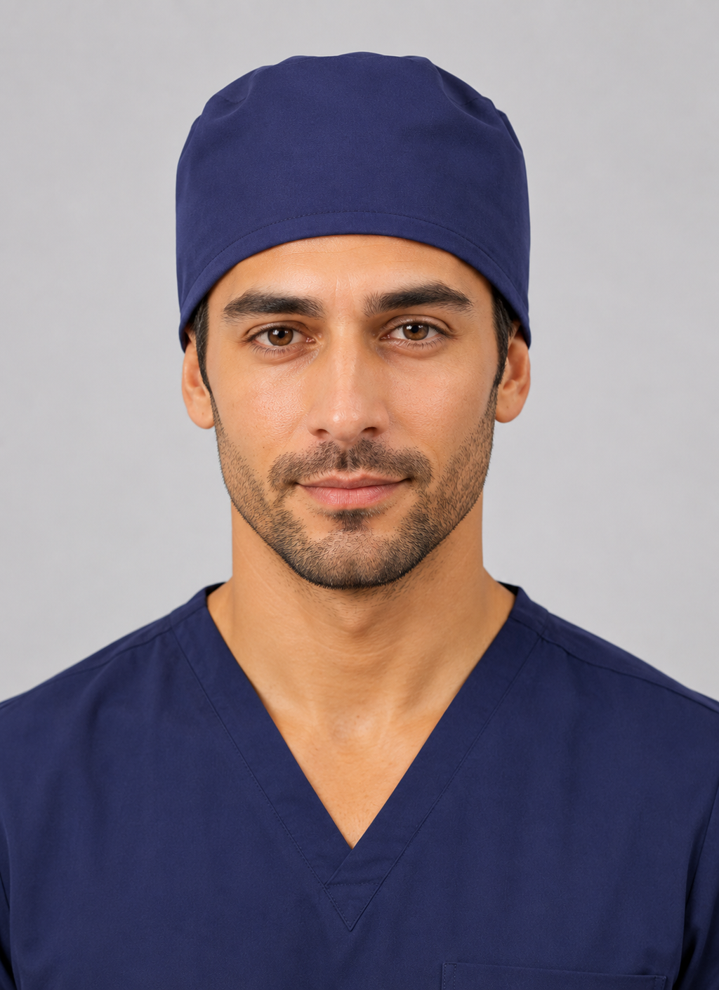 Premium Surgical Scrub Cap – Adjustable Tie-Back | Navy Blue