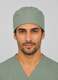 Premium Surgical Scrub Cap – Adjustable Tie-Back | Olive