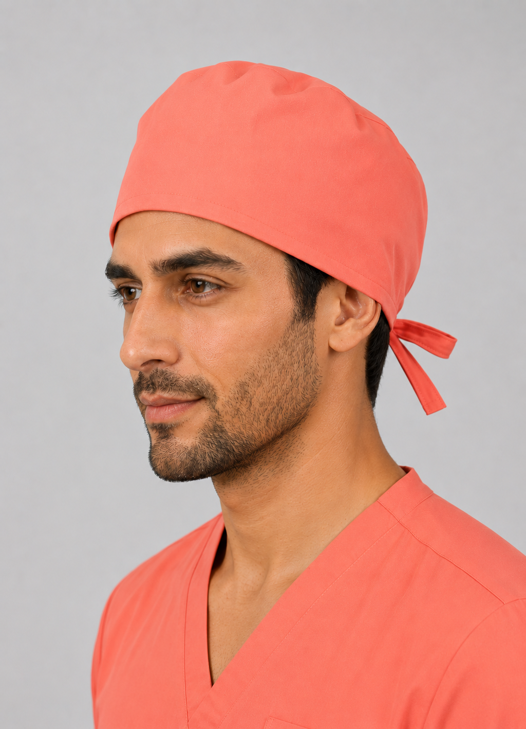 Premium Surgical Scrub Cap – Adjustable Tie-Back | Pink