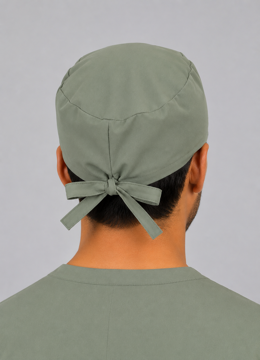 Premium Surgical Scrub Cap – Adjustable Tie-Back | Olive