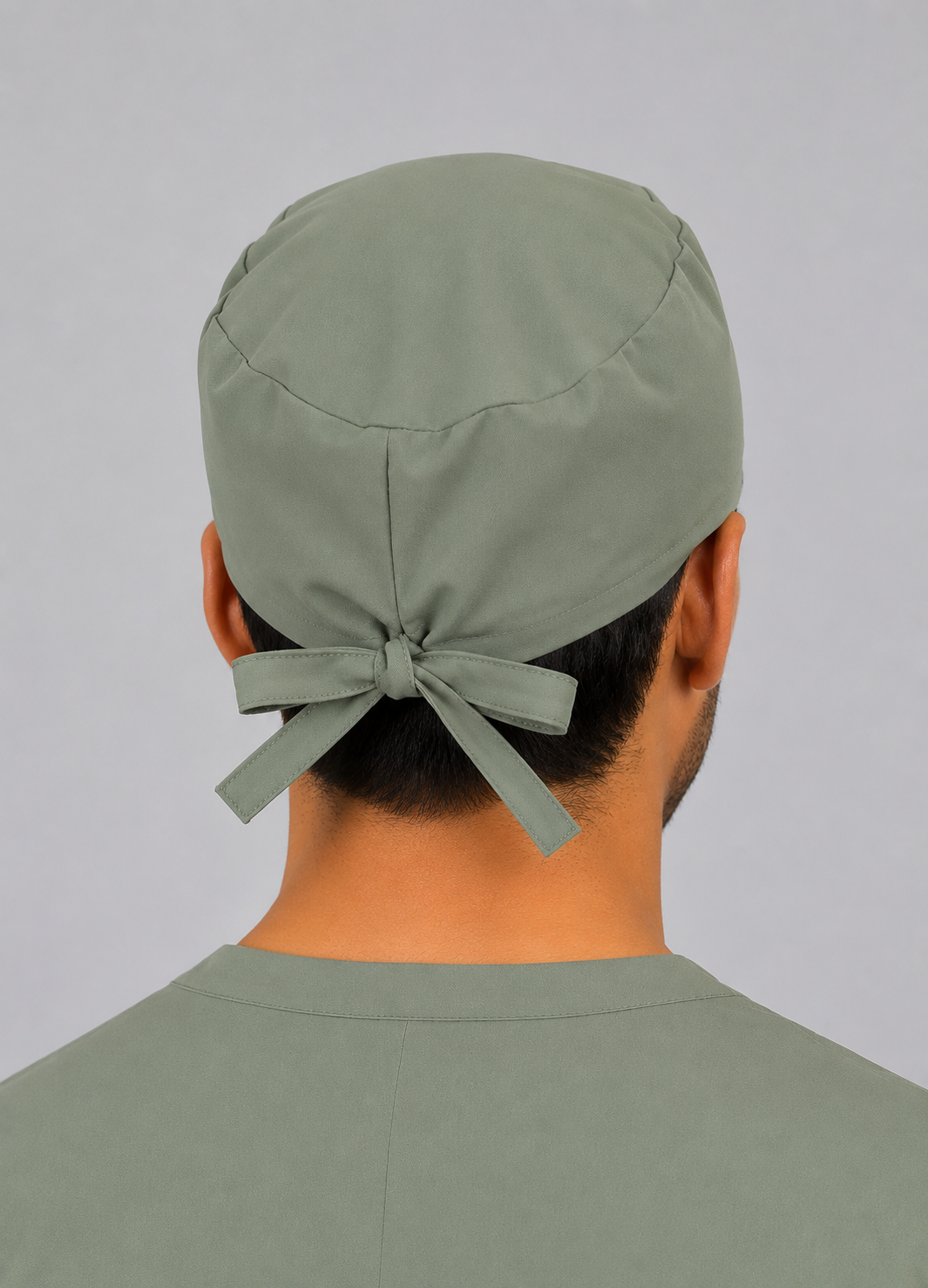 Premium Surgical Scrub Cap – Adjustable Tie-Back | Olive