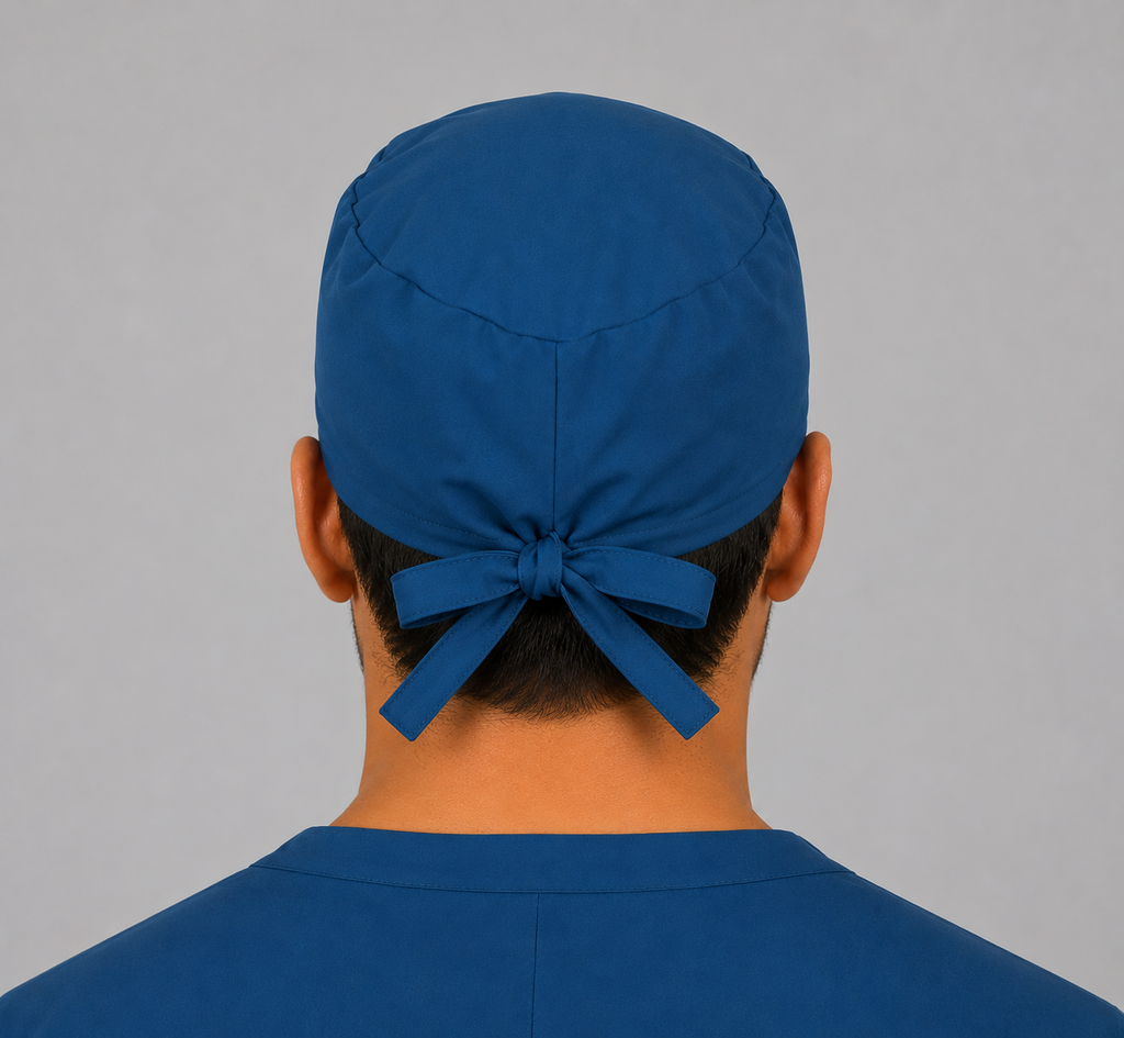 Premium Surgical Scrub Cap – Adjustable Tie-Back | Teal