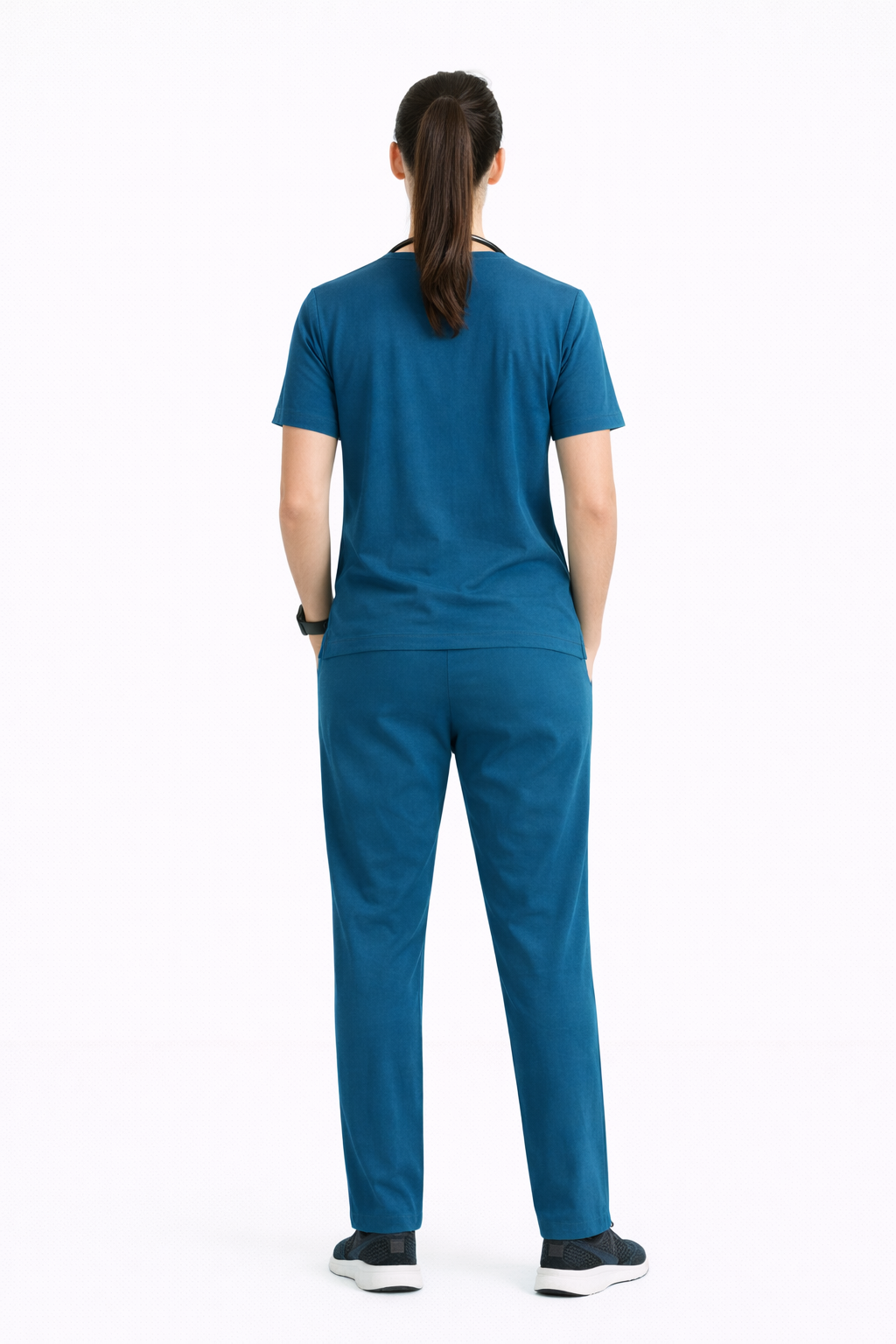 5-Pocket Scrub Suit – Teal