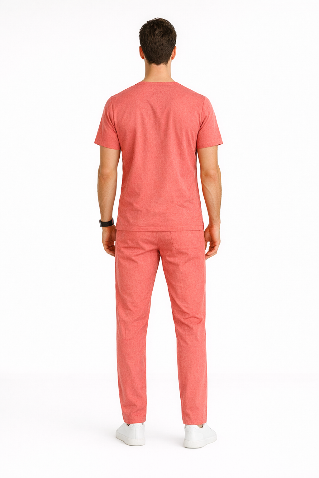 5-Pocket Scrub Suit in Pink