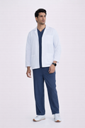 3-Pocket Doctor Lab Coat – Full Sleeve | Long-Length Medical Coat